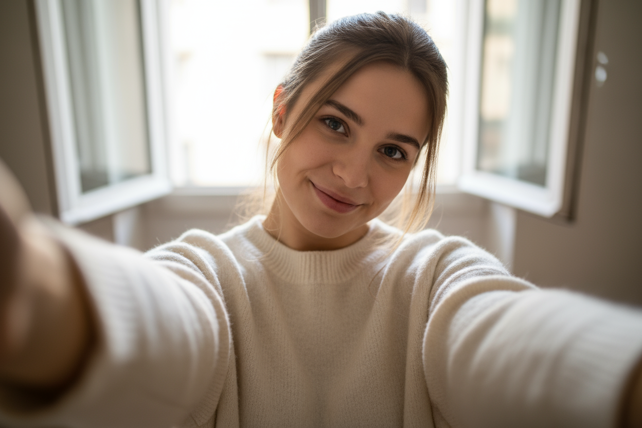 no the pic has to be a selfie